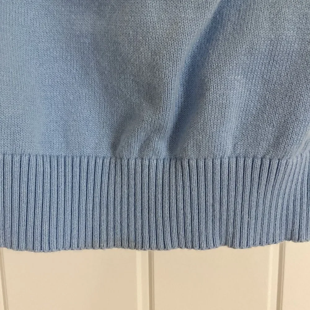 Little Me Boys Sweater Vest Size 2 Blue‎ Argyle Design Front Preppy